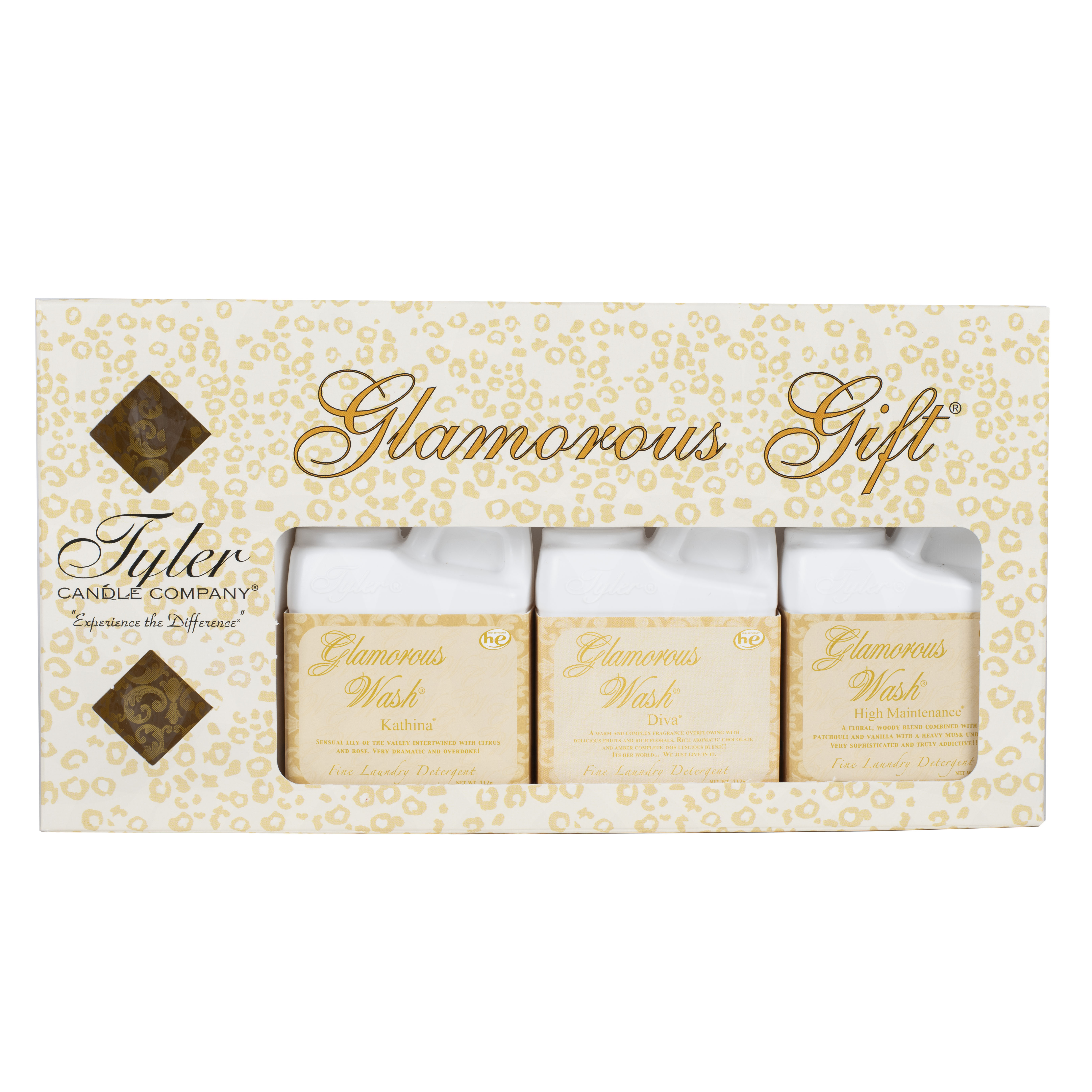 Tyler Candle Company GLAMOROUS GIFT   Liquid Laundry Detergent Gift Set