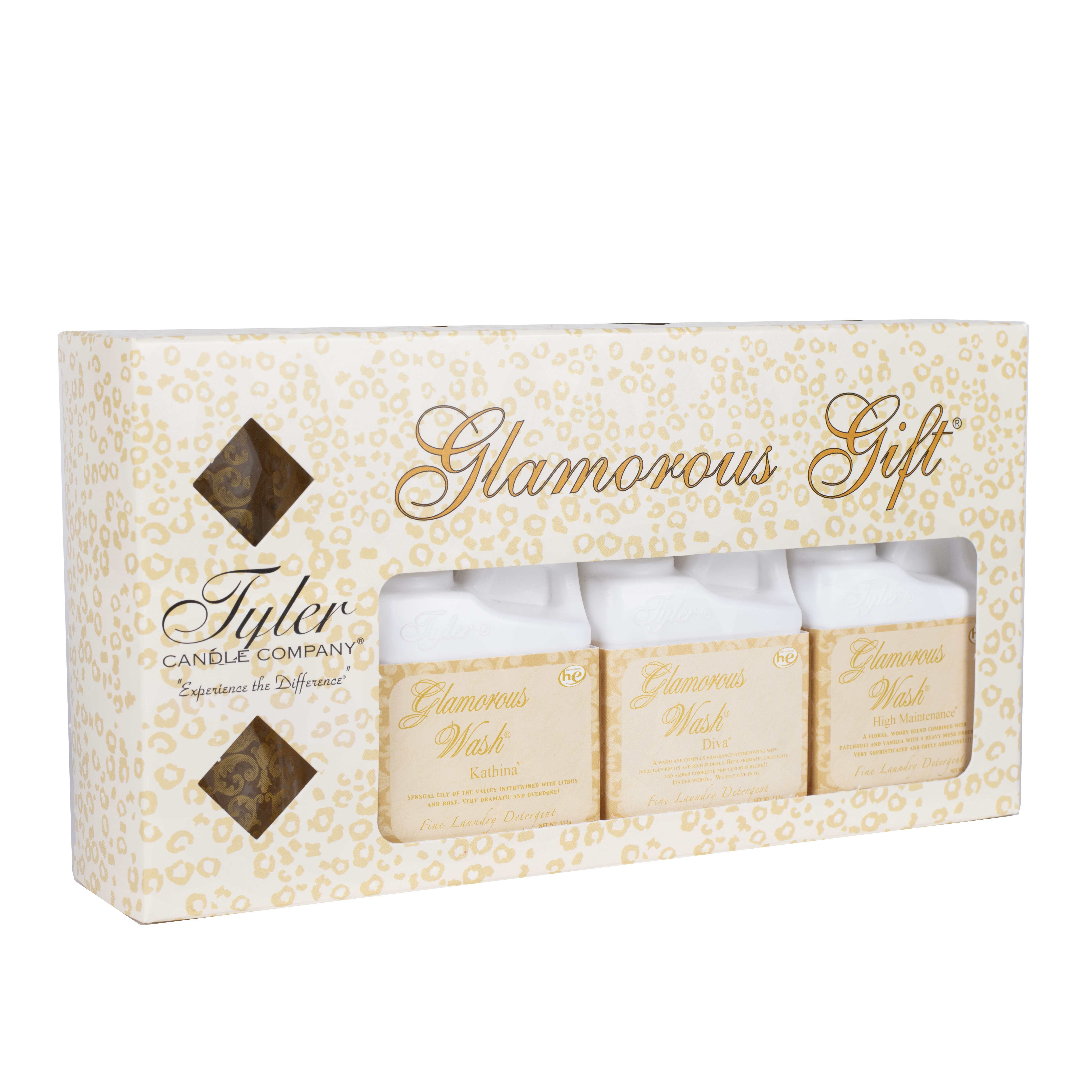 Tyler Candle Company GLAMOROUS GIFT   Liquid Laundry Detergent Gift Set