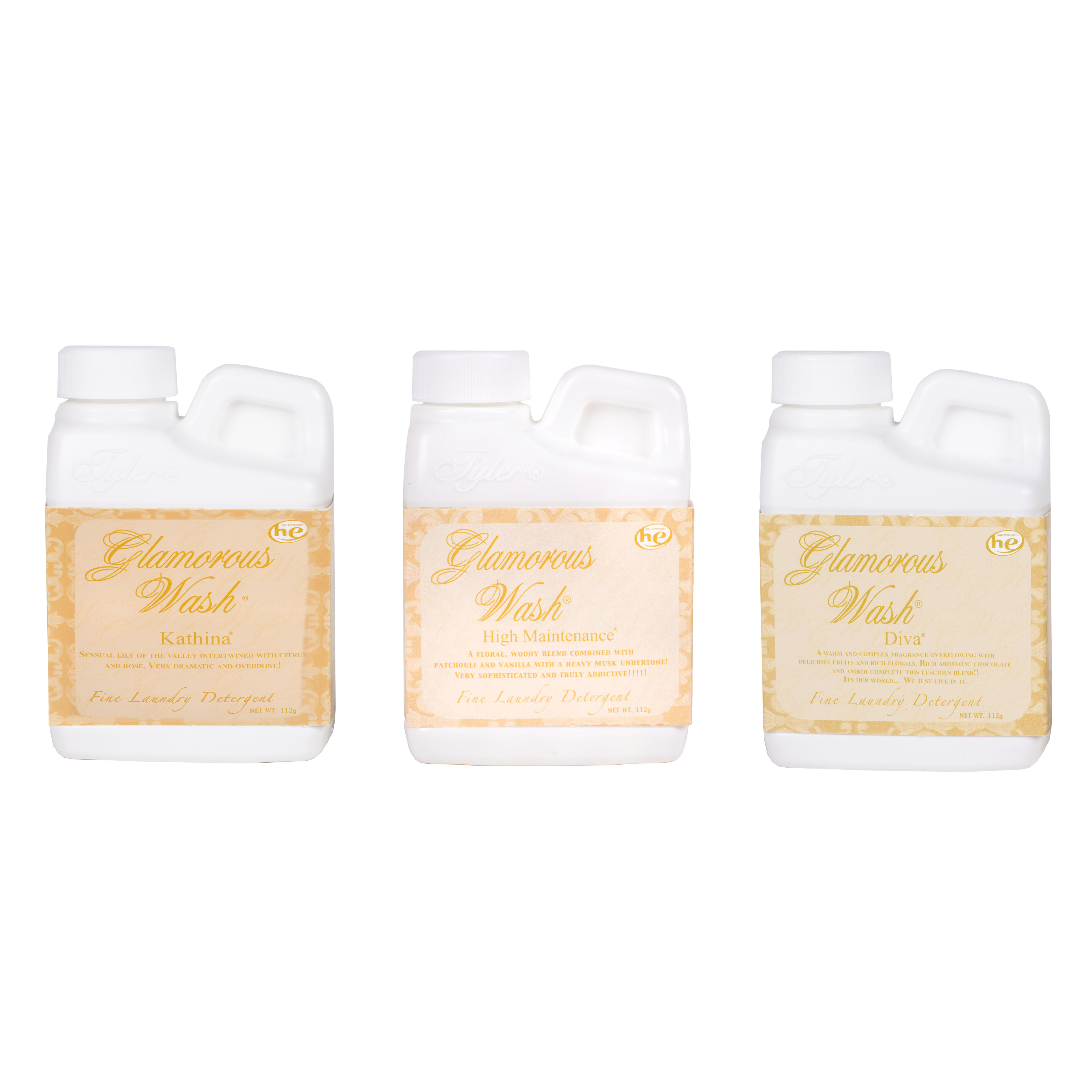 Tyler Candle Company GLAMOROUS GIFT   Liquid Laundry Detergent Gift Set